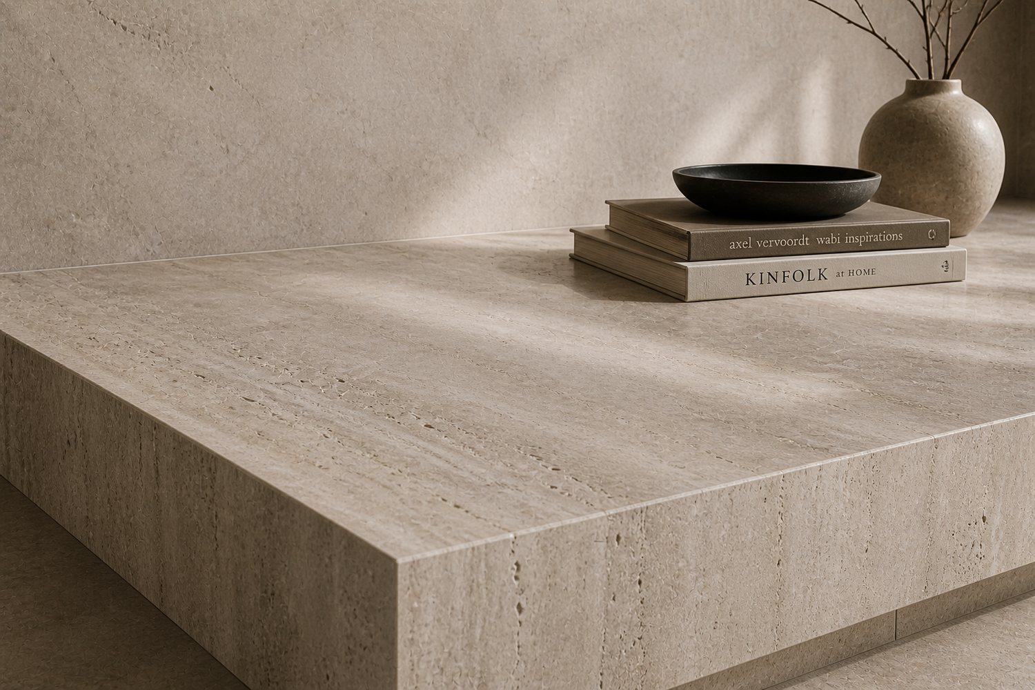 Surface design — stone and wallcoverings
